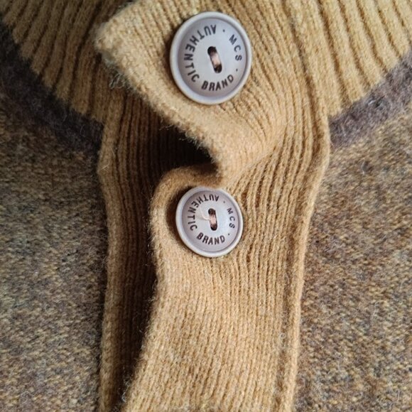 XXL🍂Men's Marlboro classics (MCS) Brown Brandy Wool Blend Sweater Pullover - Picture 5 of 9
